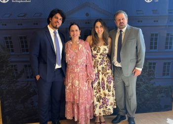 Beatriz Andrade Serra de Faria obteve o título de mestre em Direito Penal Internacional Público