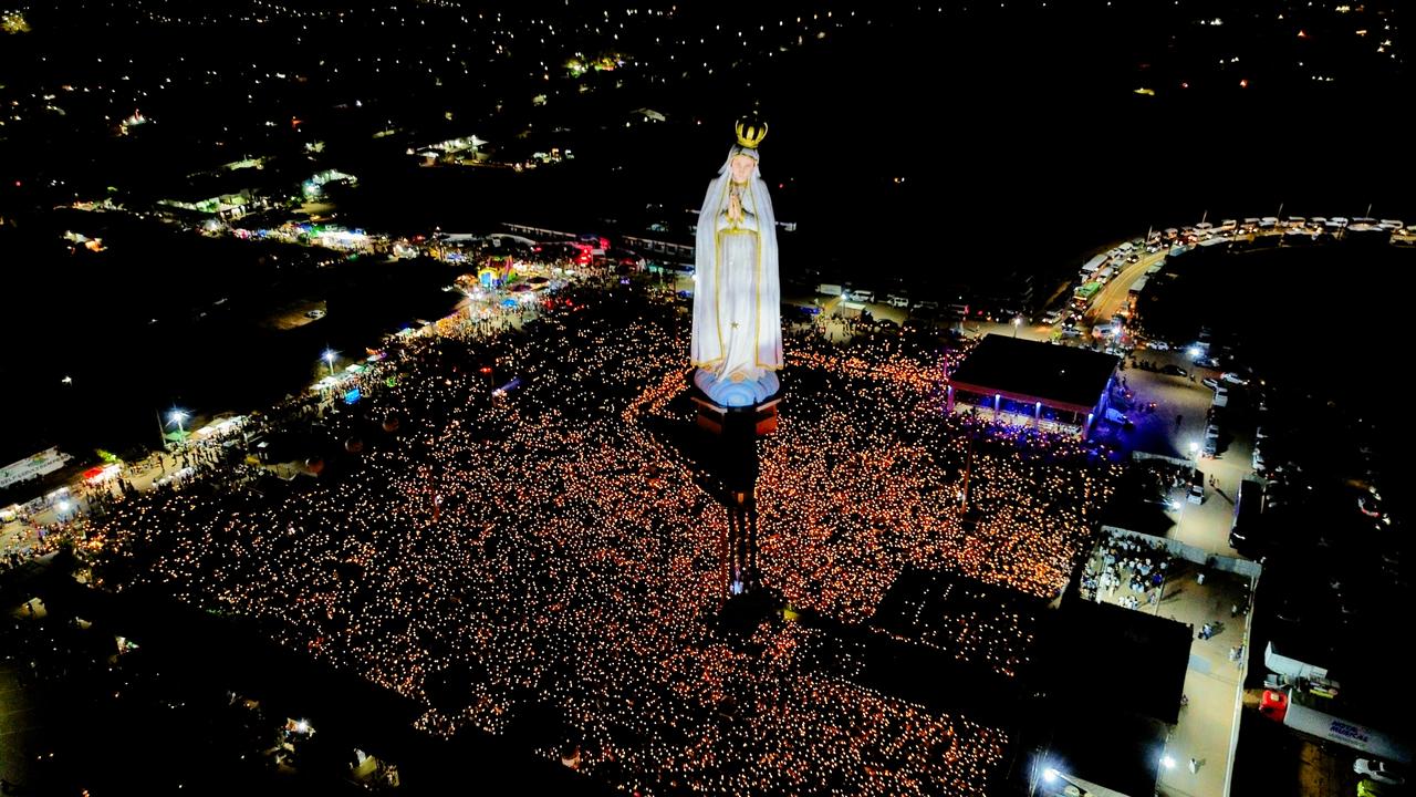 No momento, você está visualizando Maior estátua de Nossa Senhora de Fátima do mundo é inaugurada no Crato e reforça vocação do Cariri para o turismo religioso