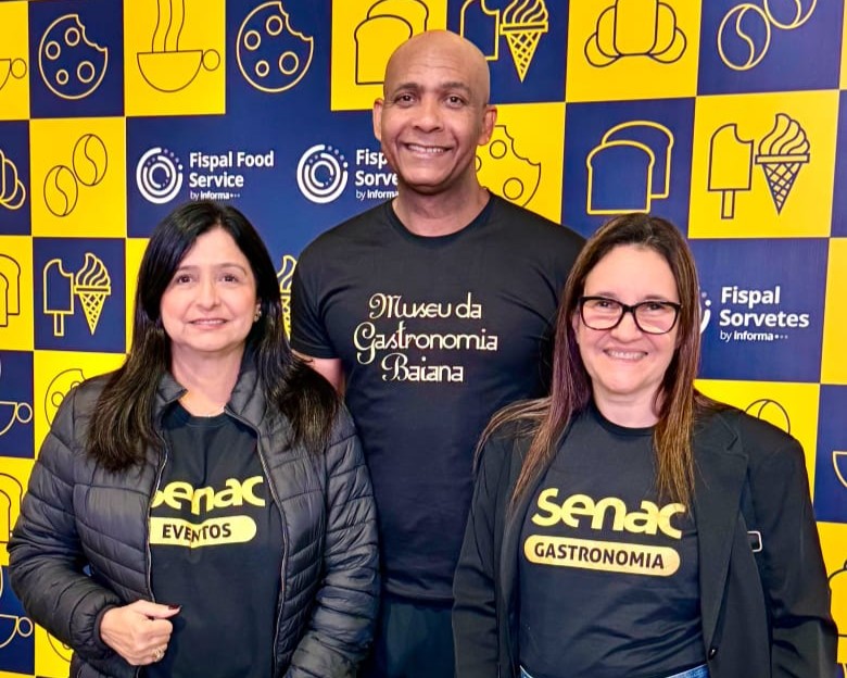 No momento, você está visualizando Christiane Bruni, Misael Beirão e Crystiane Matos representantes do Senac Bahia na Fispal