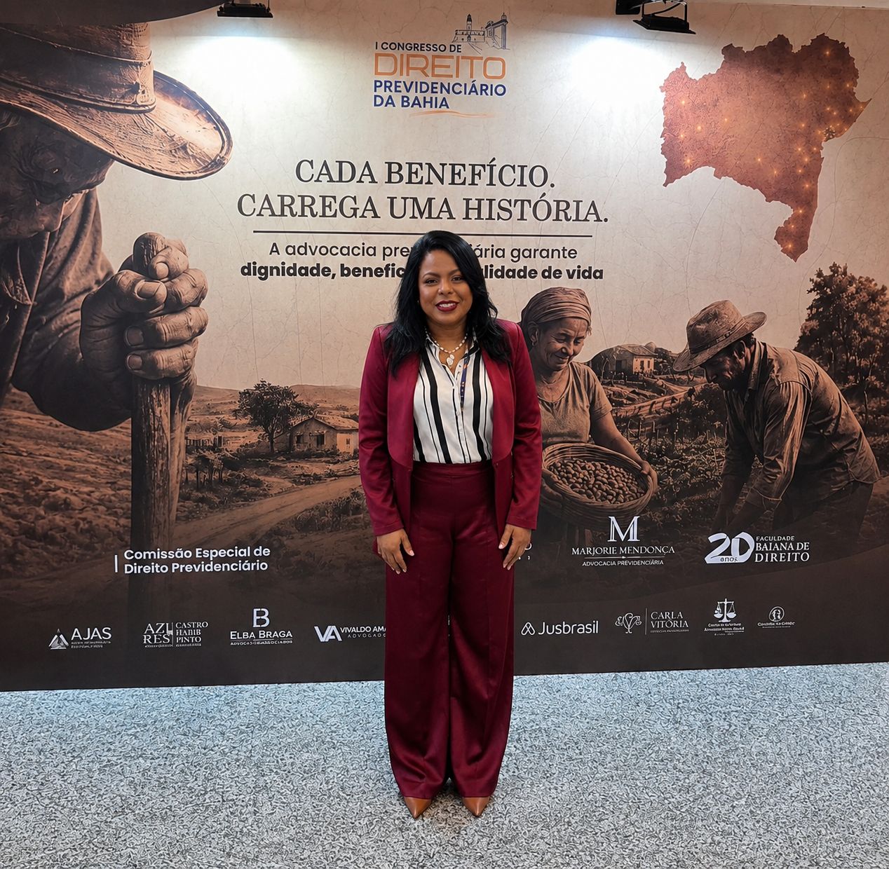 No momento, você está visualizando Elba Braga destacou advocacia previdenciária militar estratégica durante o I Congresso de Direito Previdenciário da Bahia