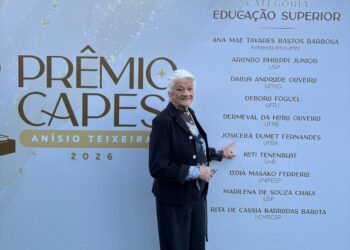 Professora da UFBA recebeu uma das maiores honrarias da educação brasileira
